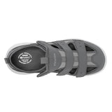 FitVille Summer Men's Wide Width Casual Diabetic Sandals, Lightweight Open Toe Sandals Built-in Arch Support, Effective Foot Pain Relief for Plantar Fasciitis, for Wide & Swollen Feet