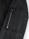 Men's Autumn Winter Top with Zipper Design Multiple Detail Design Three Colors Available Casual Fashion Upperwear Jacket