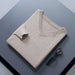 v-neck camel