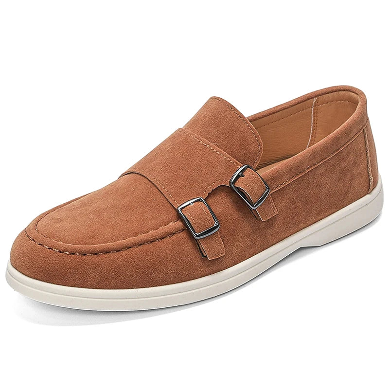 Fashion Men's Casual Shoes Suede Leather Men Classic British Style Tassels Loafers Moccasins Mens Outdoor Driving Flats