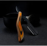 Men Barber Razor Professional Manual Shaver Straight Edge Stainless Steel Razor Folding Shaving Shaver Beard Cutter And Blade