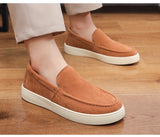Fashion Men's Casual Shoes Suede Leather Men Classic British Style Tassels Loafers Moccasins Mens Outdoor Driving Flats