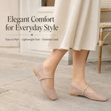 2026 Women's Mesh Ballet Flats Pointed Toe Breathable Flat Shoes Elegant Casual Slip On Shoes For Office Travel