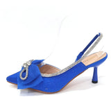 Latest Women's Luxury Diamond Crystal High Heels New Fashion Sandals Party High Heels Elegant Italian Women's Shoes