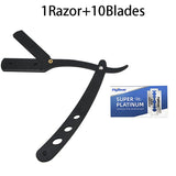 NEW Manual Shaver for Men Barbershop Razor Stainless Steel Shank Is Easy To Use Safety Razor Shaving Razor with Blades