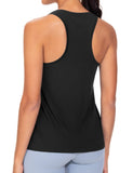 THE GYM PEOPLE Women's Racerback Workout Tanks Tops Sleeveless Running Athletic Yoga Shirts