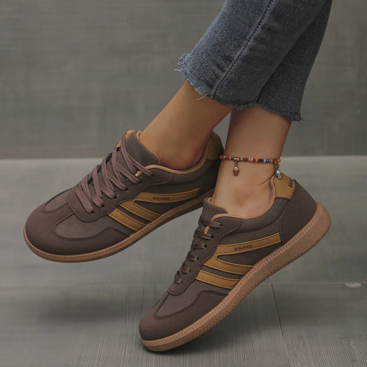 Women Sneakers 2026 Spring New Luxury Flat Loafers Comfortable Slip on Soft Female Sneakers Lightweight Outdoor Shoes for Women