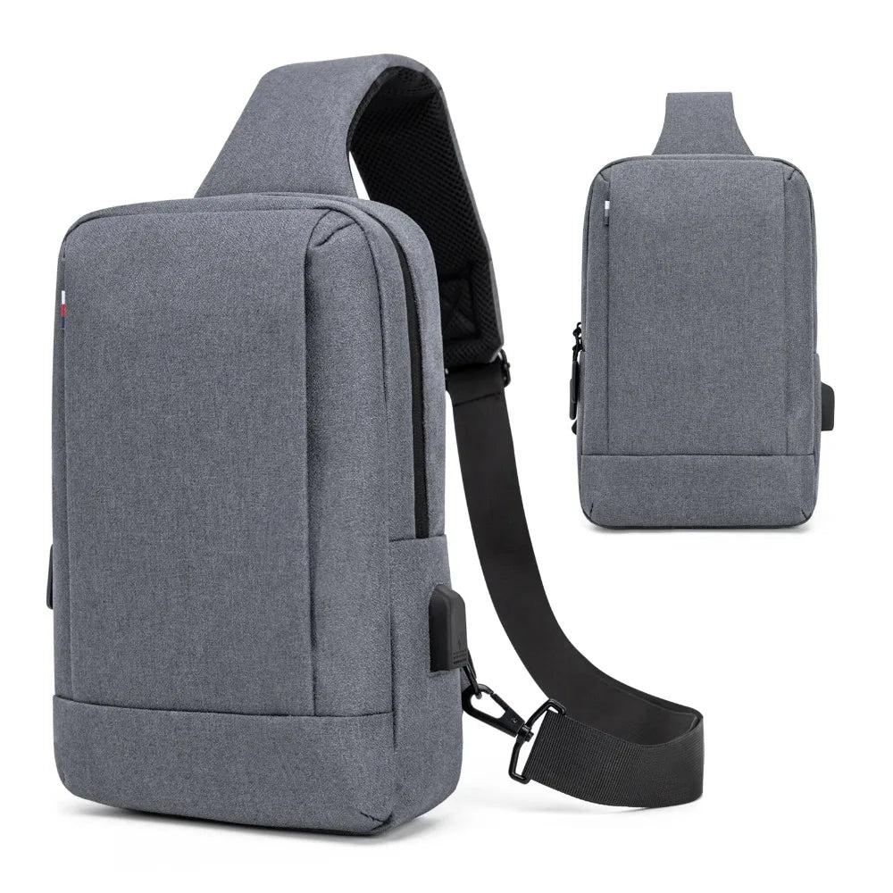 Canvas Messenger Bag Sling Bag Crossbody Shoulder Bag for Men Women Travel Work Satchel Bags