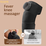 USB Heating Knee Protection Massage for Joint Far-Infrared Knee Shoulder Elbow Pad Wireless LED 5 Levels Hot Compress Massager