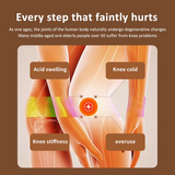 USB Heating Knee Protection Massage for Joint Far-Infrared Knee Shoulder Elbow Pad Wireless LED 5 Levels Hot Compress Massager
