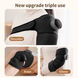 USB Heating Knee Protection Massage for Joint Far-Infrared Knee Shoulder Elbow Pad Wireless LED 5 Levels Hot Compress Massager