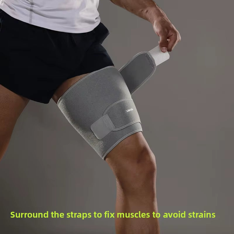 1 PCS Professional Sports Protection for Thighs Bi-Directional Adjustment Compression Stable Support Fitness Running Basketball