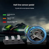 270 Degree Racing Wheel for PC PS4 Xbox One Switch with Hall Effect Linear Pedals Game Steering Wheel Simulator Controller