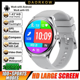 2025 New 1.43-Inch AMOLED 466*466 Screen Men and Women Bluetooth Call Sports Fitness Ultra-Thin Waterproof Smart Watch