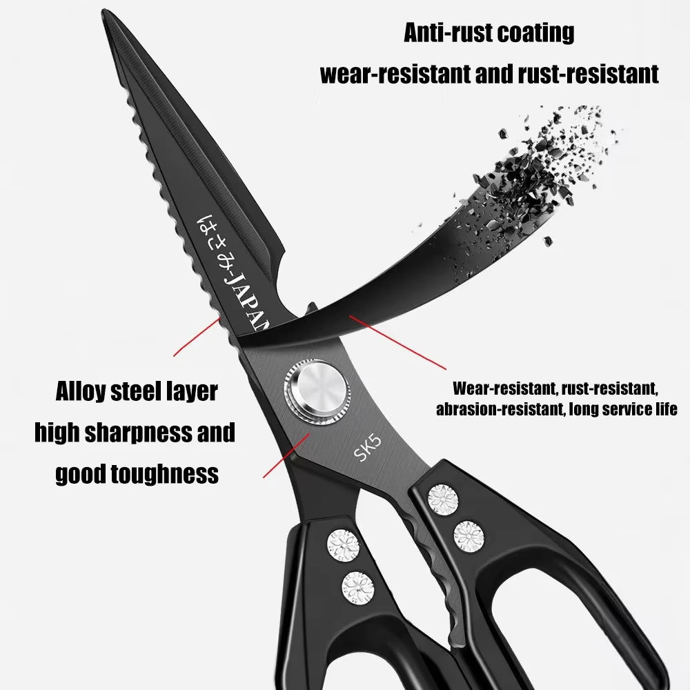 Multipurpose Scissors Kitchen Scissors Stainless Steel Utensils for Kitchen Shears Housewares Kitchens Accessories