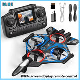 YL86 RC Plane Helicopter Three Speed Switching Aircraft Rolling at 360 °Fighter Hover at Fixed Height RC Drone Toys