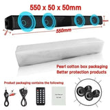 Bluetooth Speaker Column High Power Portable Speaker TV Soundbar for Computer Music Center Boom Box with TF AUX USB Radio