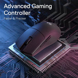 M916 Wireless Gamer Mouse, 49G Ultra-Light 8K DPI 2.4G Wireless Gaming Mouse W/Ergonomic Natural Grip Build