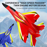 Dwi RC Foam Aircraft Plane 2.4G Radio Control Glider Remote Control Fighter Cool Lighting Plane Glider Airplane Foam Boy Toy Gif