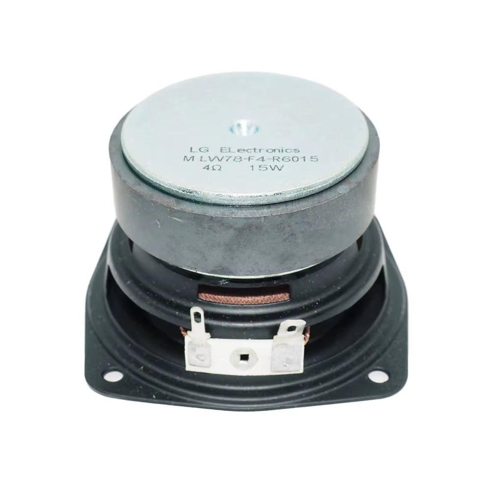 1Pcs 78MM 4 Ohm 15W Subwoofer Speaker 3 Inch Convex Cap Bass Square Woofer DIY Bookshelf Speakers Hifi Home Sound Theater