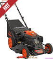 22 in 201Cc Select PACE 6 Speed CVT High Wheel RWD 3-In-1 Gas Walk behind Self Propelled Lawn Mower, Black