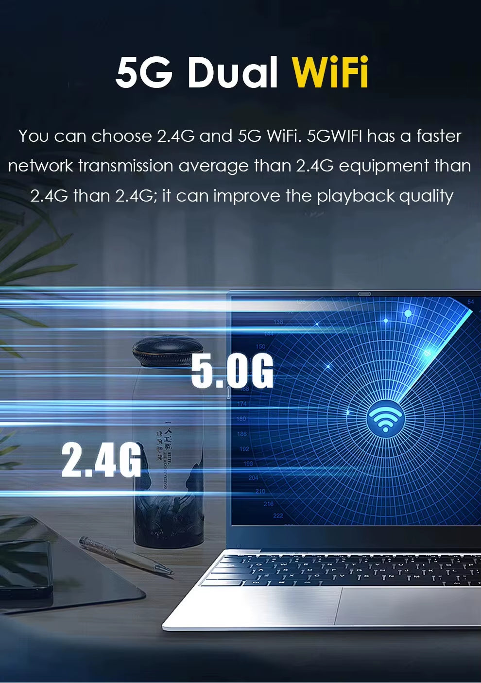 15.6 Inch Portable I7 Laptop Fingerprint Unlock Notebook 16GB 1TB Windows 11 Gaming Laptops Computer  I7-8500Y Notebook PC