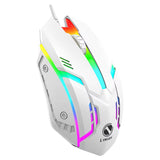 S1 Mouse USB Wired Mouse Computer Laptop Gaming Office Luminous Mouse