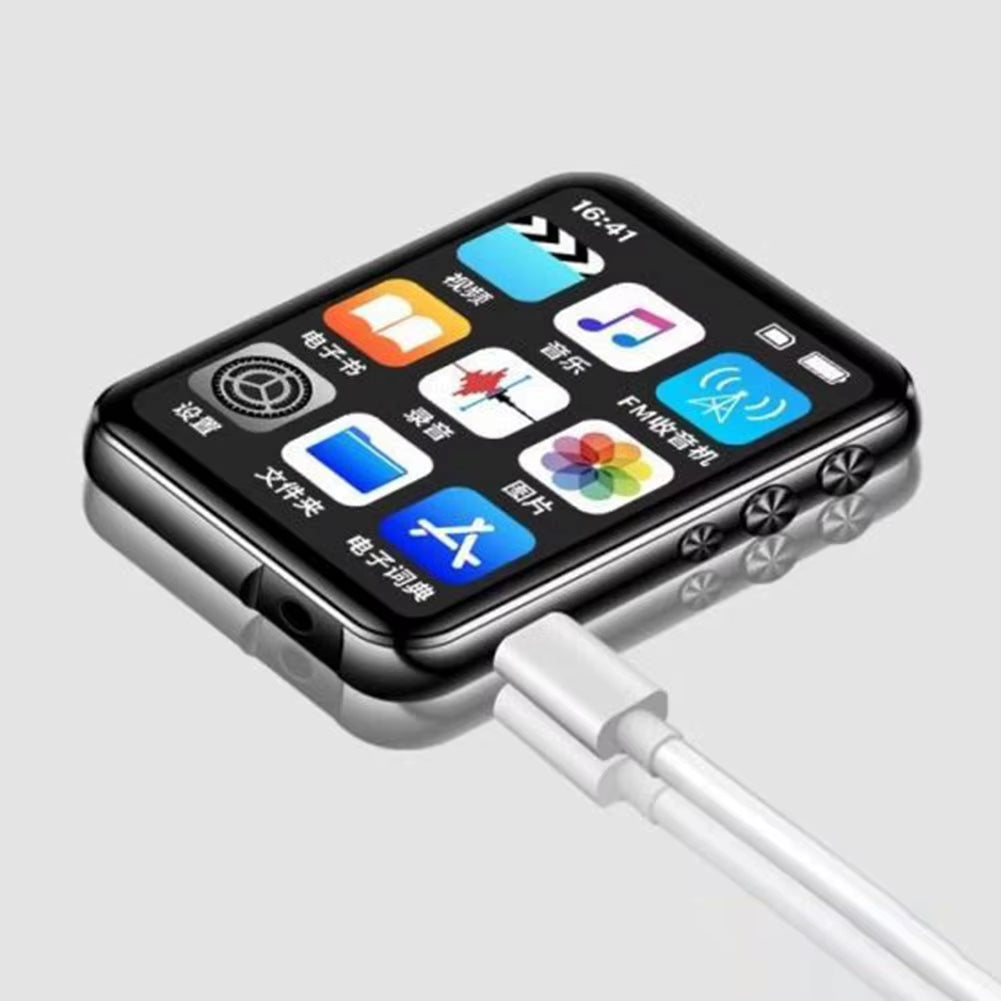 MP3 MP4 Player Lossless Music Player Full Touch Screen Bluetooth-Compatible Hifi MP4 Walkman Support FM Radio Recording E-Book