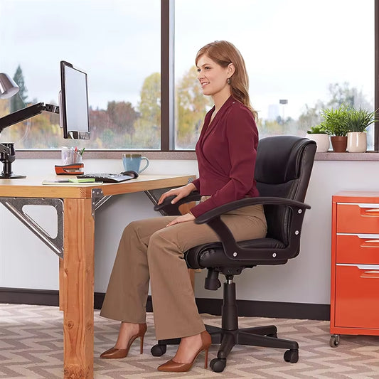 A11E-Office Chair Armrests Gaming Chairs Fixed Plastic Armrests Chair Accessories