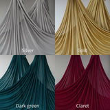 8M Aerial Silks Fabric Fitness Yoga Hammock Silk Swing GYM Home Outdoor Anti-Gravity Body Building Pilates Yoga Belt