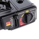 Outdoor Cassette Gas Stove Dual Purpose Portable Gas Barbecue Furnace Picnic Stove Camping Gas Cooking Utensils