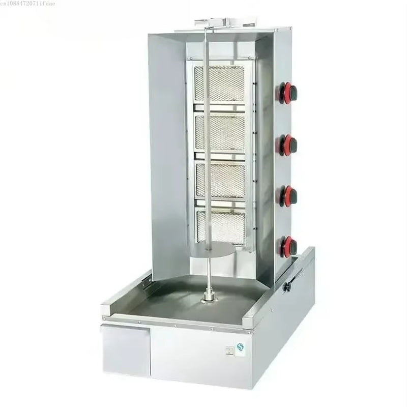 Automatic Rotation Electric Doner Kebab Machine Commercial Shawarma for Restaurant1 2 3 4 5 Burner Turkish Barbecue Machine