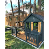 Factory Direct Modern Outdoor Wooden Children'S Toy House Kindergarten Durable Furniture