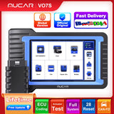 VO7 VO7S Plus Professional OBD2 Scanner - Comprehensive Vehicle Diagnostics, IMMO, DPF, 28 Reset Functions, ECU Coding, and Active Testing Tool