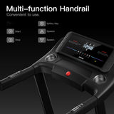 Home Folding Incline Treadmill with Pulse Sensors, 3.0 HP Quiet Brushless, 300 Lbs Capacity