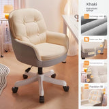 Comfortable Leisure Chair Is Suitable for Home Sedentary Office Chair Girls Bedroom Makeup Chair or Living Room Leisure Chair