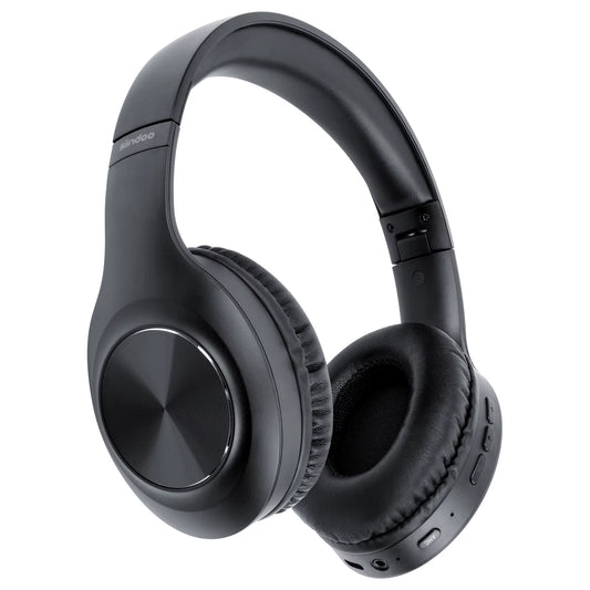 JH-ANC923 Active Noise Cancelling Wireless Headset Foldable Over-Ear Bluetooth Headphones with Mic Hifi Stereo Deep Bass