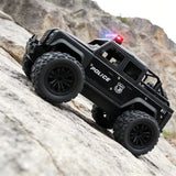 1:16 Alloy High-Speed Off-Road Police RC Truck with 2.4G Remote Control , Music & Bright LED Lights – Outdoor Toy Car for Kids