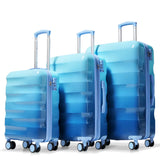 20"Carry-On Luggage with Cup Holder–Lightweight Glossy Hardshell Suitcases with Spinner Wheels TSA Lock Airline Approved