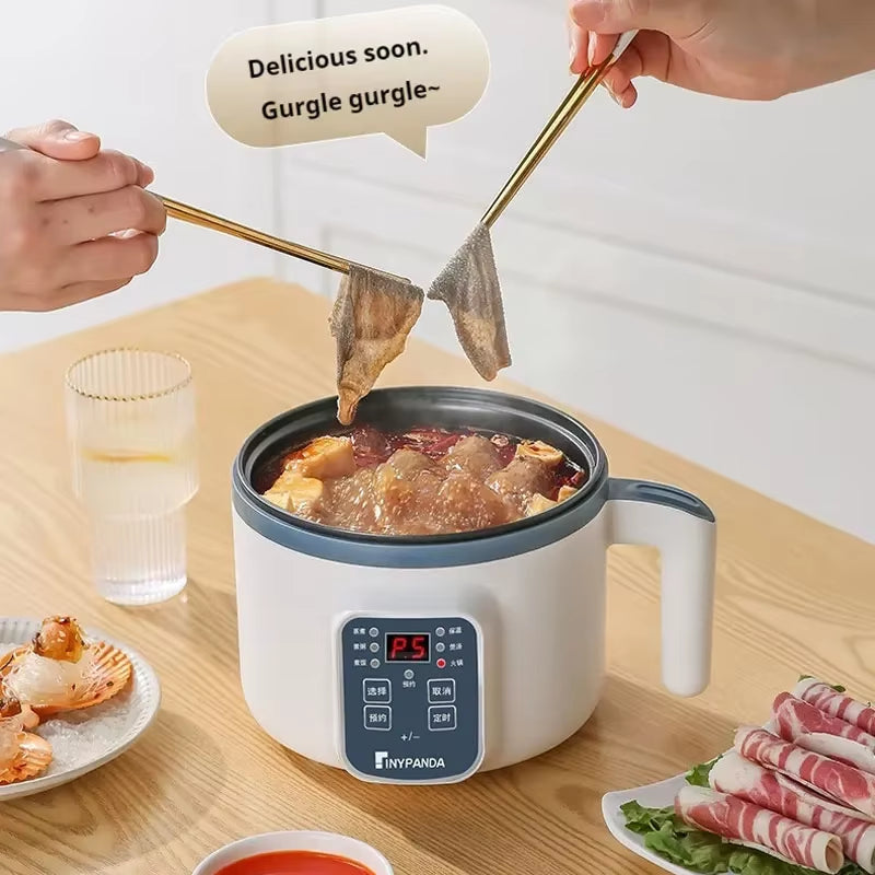 1.7L Electric Rice Cooker Single Double Layer 220V Multi Cooker Non-Stick Smart Mechanical Multicooker Steamed Rice Pot for Home