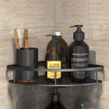 Bathroom Storage Rack No Drill Shelves Wall Mount Corner Shelf Shower Holder for WC Shampoo Organizer Bathroom Accessories