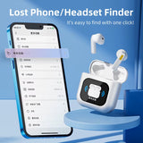 Touch Smart Wireless Bluetooth Earphones with Long Battery Life and Noise Reduction Bluetooth Sports Earphones with 8GTF Card