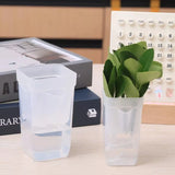 Transparent Flower Plant Pot Self Watering Planter Drainage Holes Seedling Propagation Container Household Garden Accessories