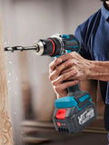 20V 10mm Cordless Electric Impact Drill and Screwdriver Compatible with Makita 18V Battery