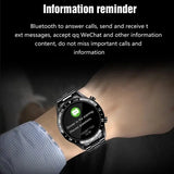 2024 Smart Watch Men Full Circle Touch Screen Bluetooth Call Men Smartwatch Waterproof Sport Activity Fitness Watch+Box