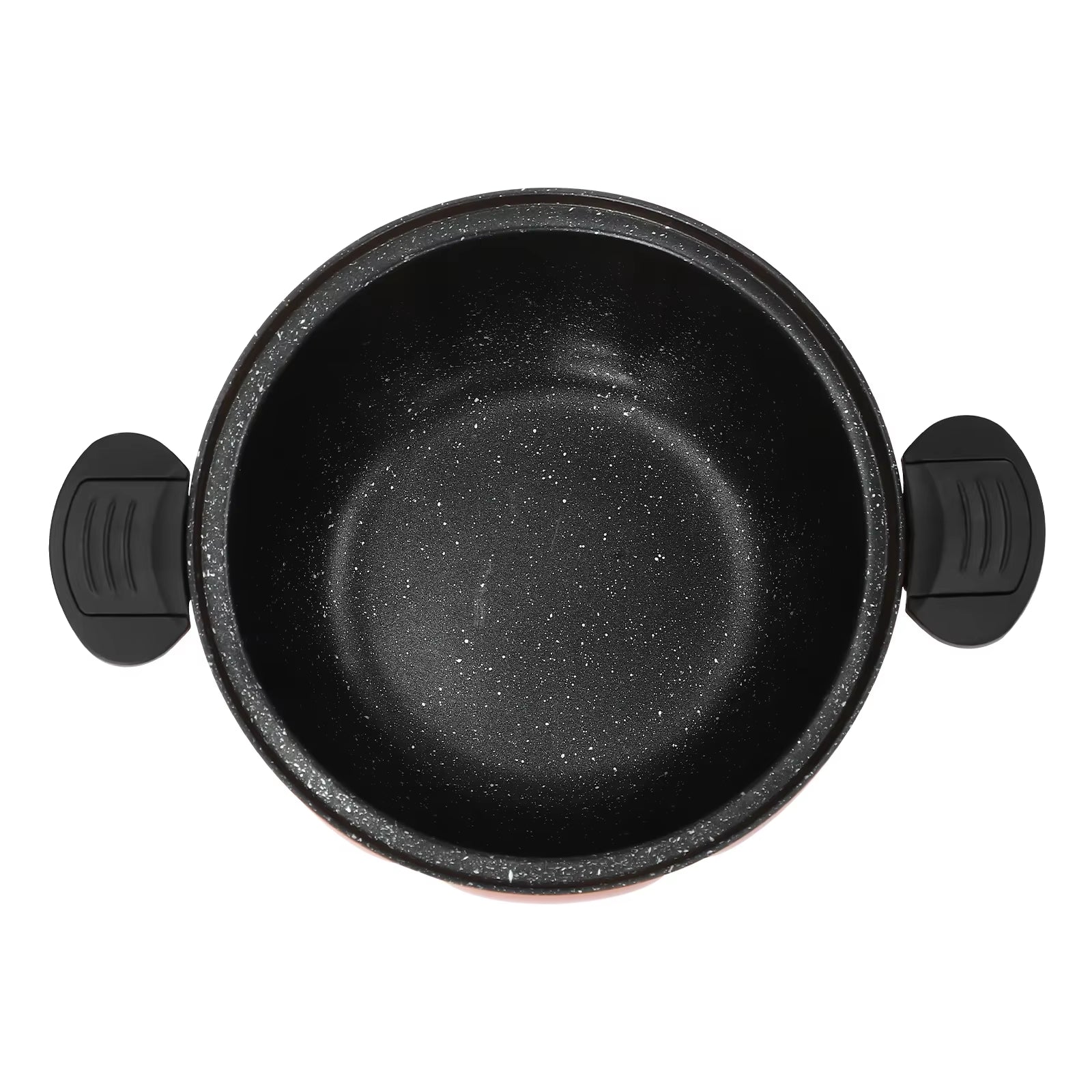 8-Liter Micro Pressure Cooker,Pumpkin-Shaped Non-Stick Pressure Cooker,With Transparent Lid, Small Household Gas Pressure Cooker