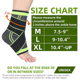 Adjustable Ankle Support Compression Ankle Brace Protector for Running Soccer Basketball Nylon Knitted Gym Bandage Ankle Strap