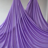 8M Aerial Silks Fabric Fitness Yoga Hammock Silk Swing GYM Home Outdoor Anti-Gravity Body Building Pilates Yoga Belt