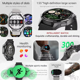 Watch GT5 PRO Smartwatch GPS Motion Trajectory HD Screen Bluetooth Call NFC Men Smart Watch Outdoor Sports Watches Men 2024 New