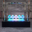 Newtons Swing Ball LED Light up Newtons Science Kids Toys Balance Balls Desk Toys Home and Office Decor